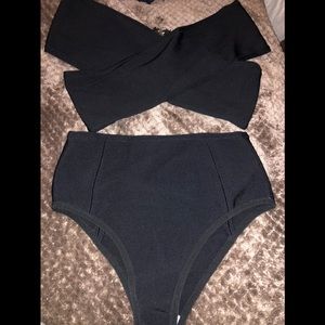 Black bikini